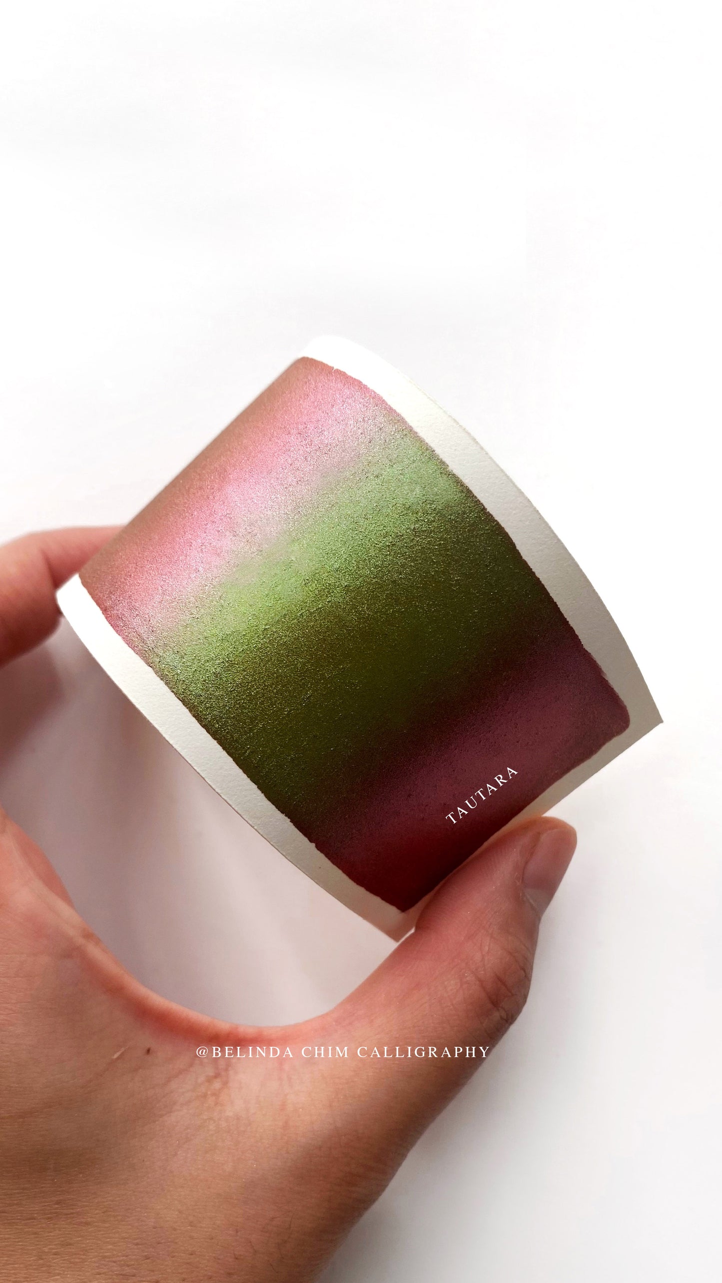 CS19 Tautara - Colourshift metallic watercolour paint
