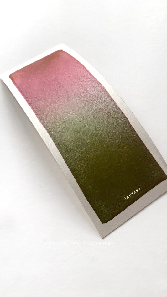 CS19 Tautara - Colourshift metallic watercolour paint