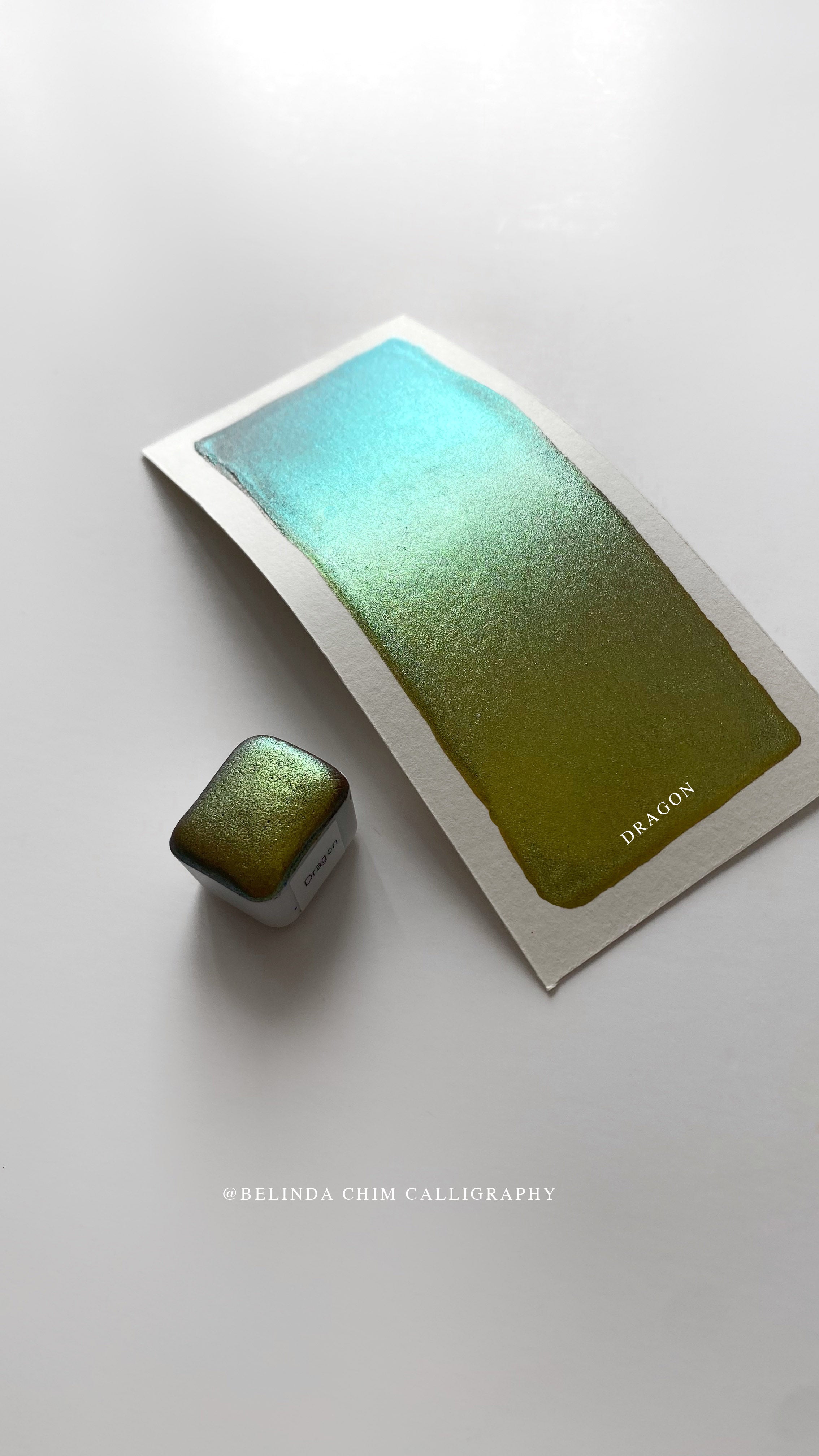 CS03 Dragon- Colourshift metallic watercolour paint